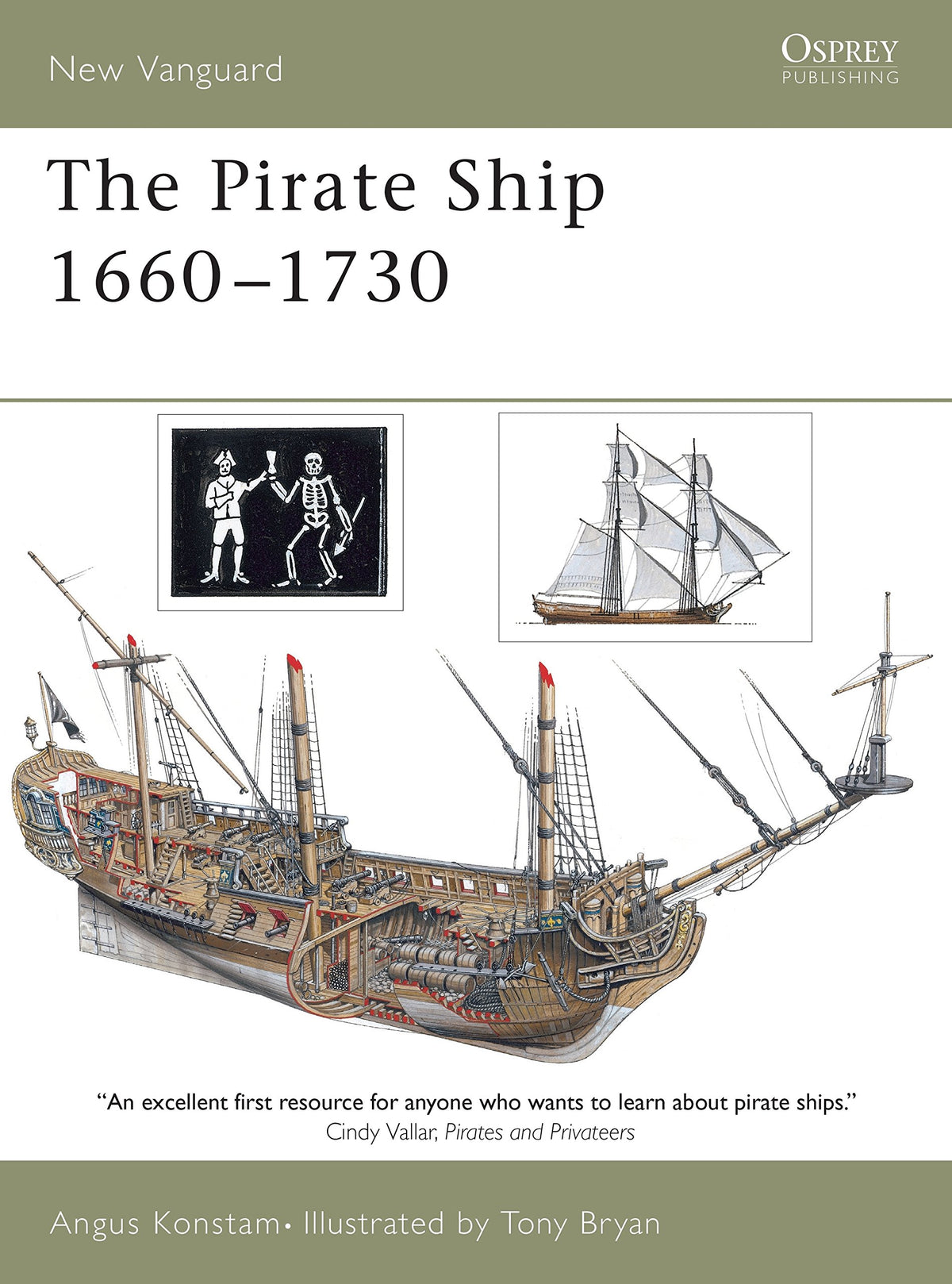 The Pirate Ship 1660-1730 (New Vanguard, 70)