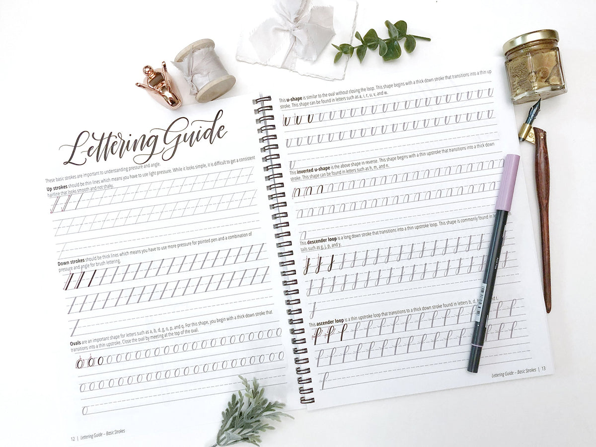 Modern Calligraphy: A Beginner's Guide to Pointed Pen and Brush Pen Lettering