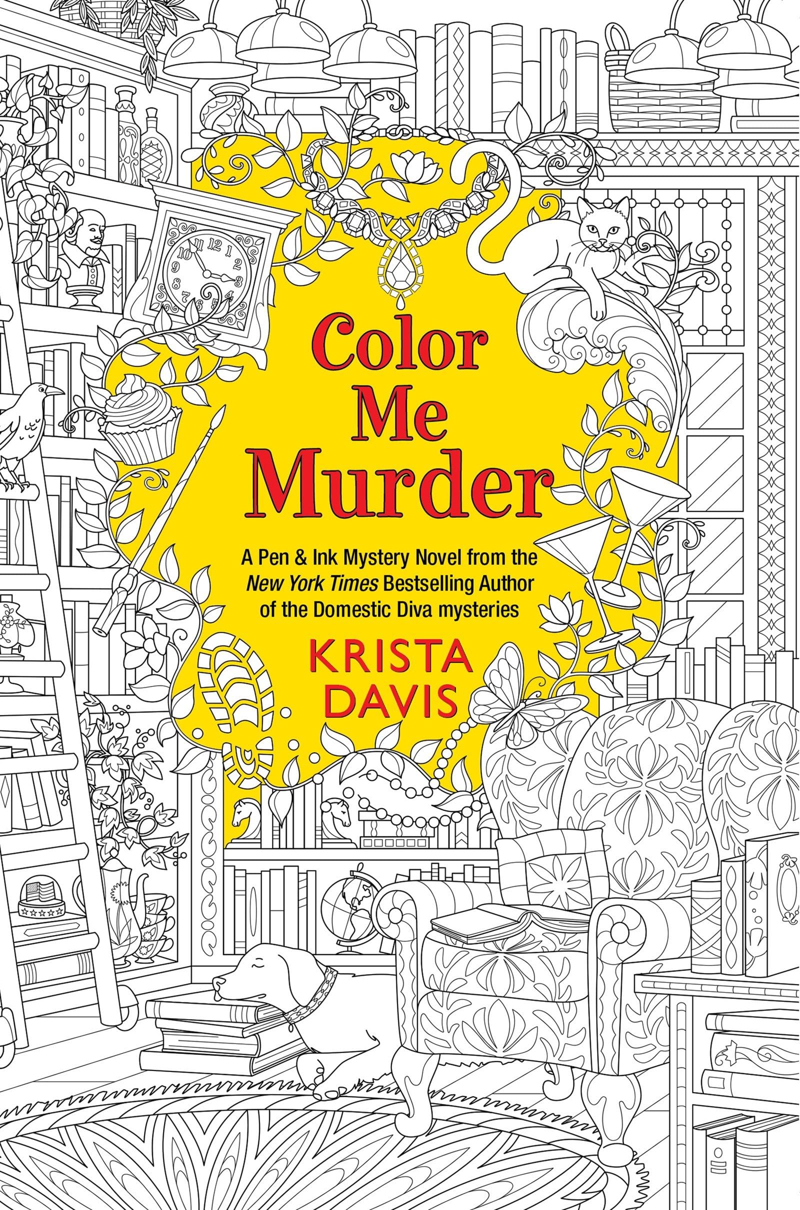 Color Me Murder (Pen & Ink)