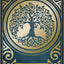 Gjallarhorn: A Norse Oracle Deck: Deluxe Set, 62 Gilt-Edged Oracle Cards, 80-Page Hardcover Book, Gold Foil Accents, Norse Mythology, Ancient Runes, Sigils, Gods & Goddesses