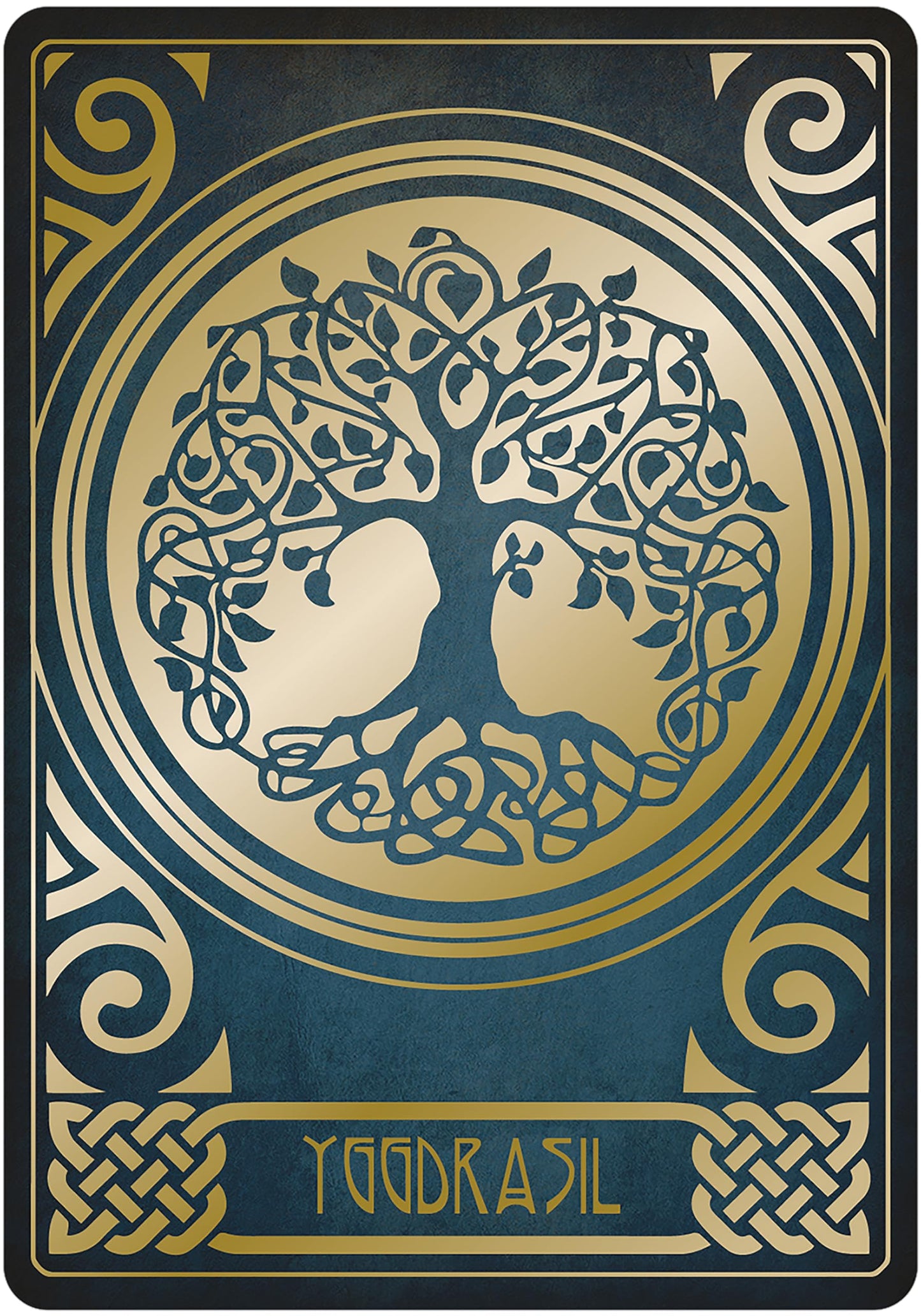 Gjallarhorn: A Norse Oracle Deck: Deluxe Set, 62 Gilt-Edged Oracle Cards, 80-Page Hardcover Book, Gold Foil Accents, Norse Mythology, Ancient Runes, Sigils, Gods & Goddesses