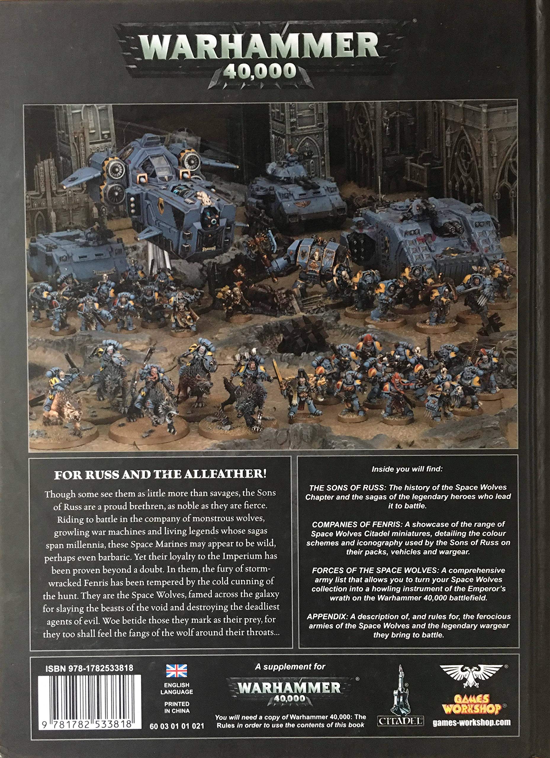 Space Wolf Codex (2014) Warhammer 40K