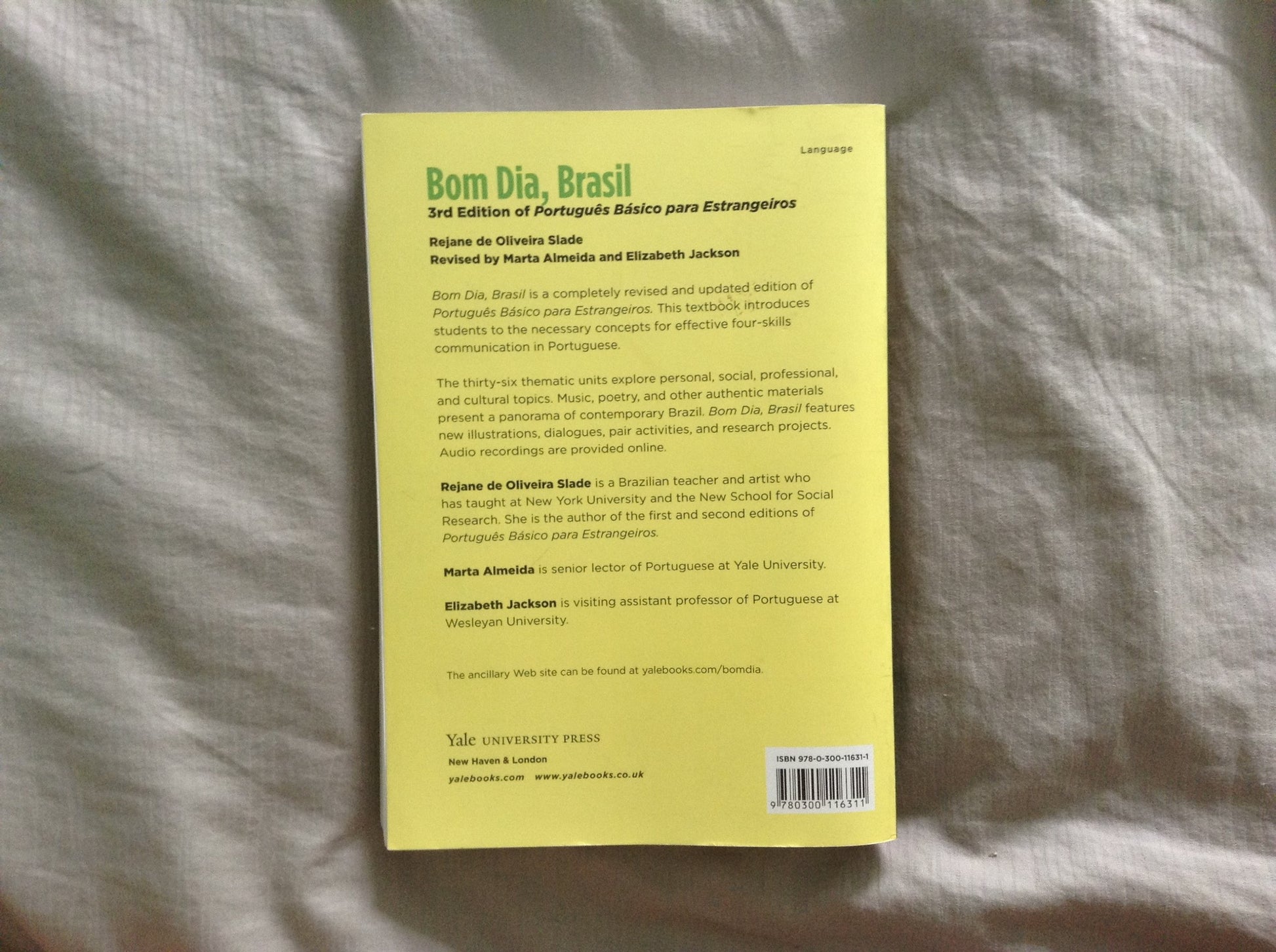 Bom Dia, Brasil: 3rd Edition of Portugus Básico para Estrangeiros