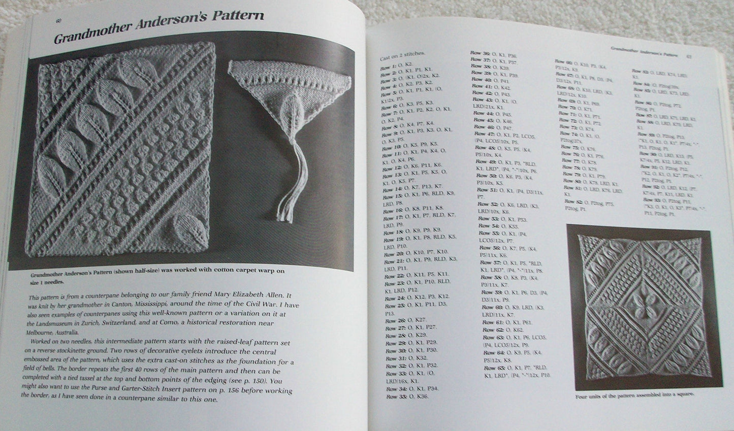Knitting Counterpanes: Traditional Coverlet Patterns for Contemporary Knitters