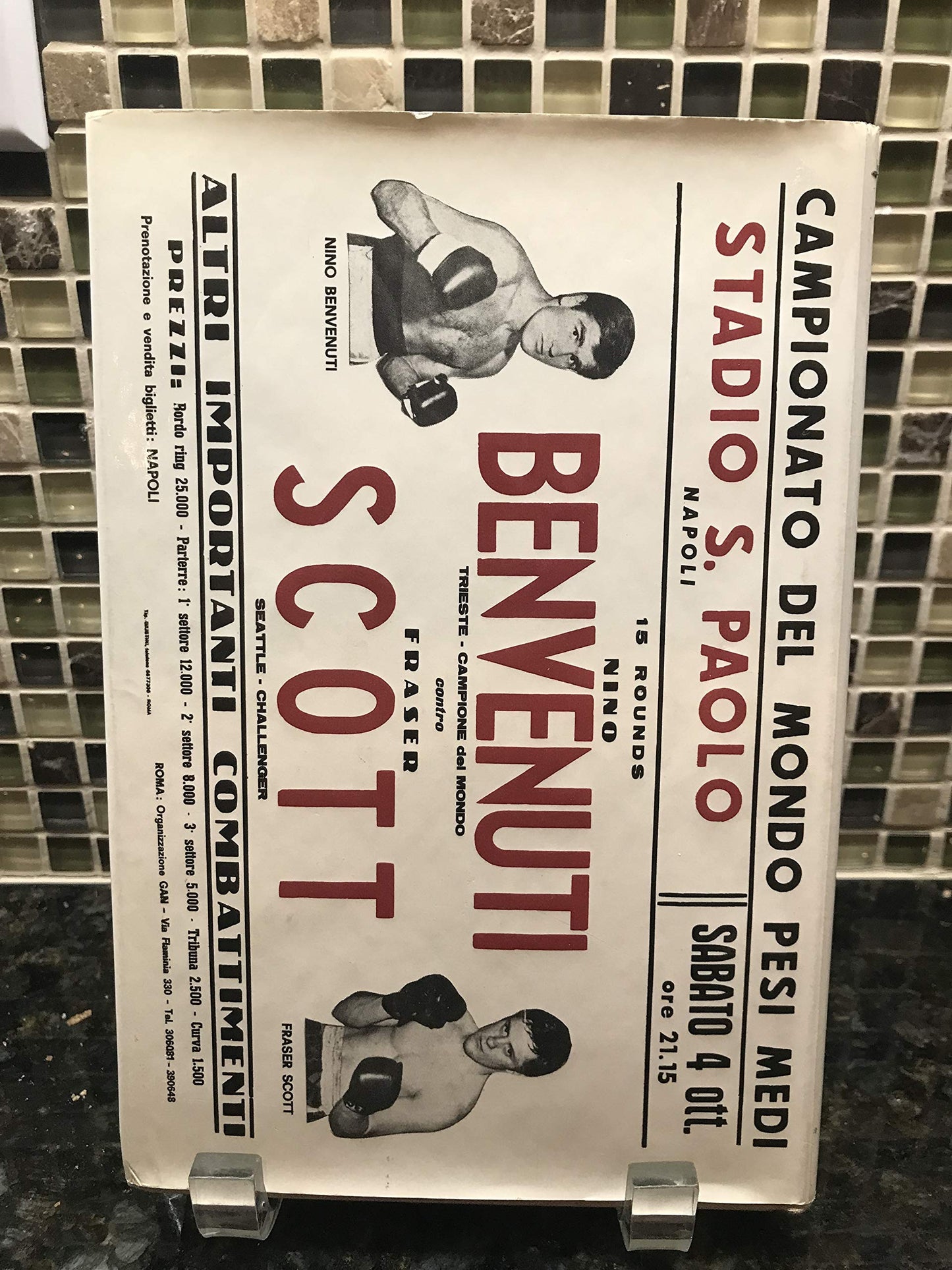 Weigh-in;: The selling of a middleweight