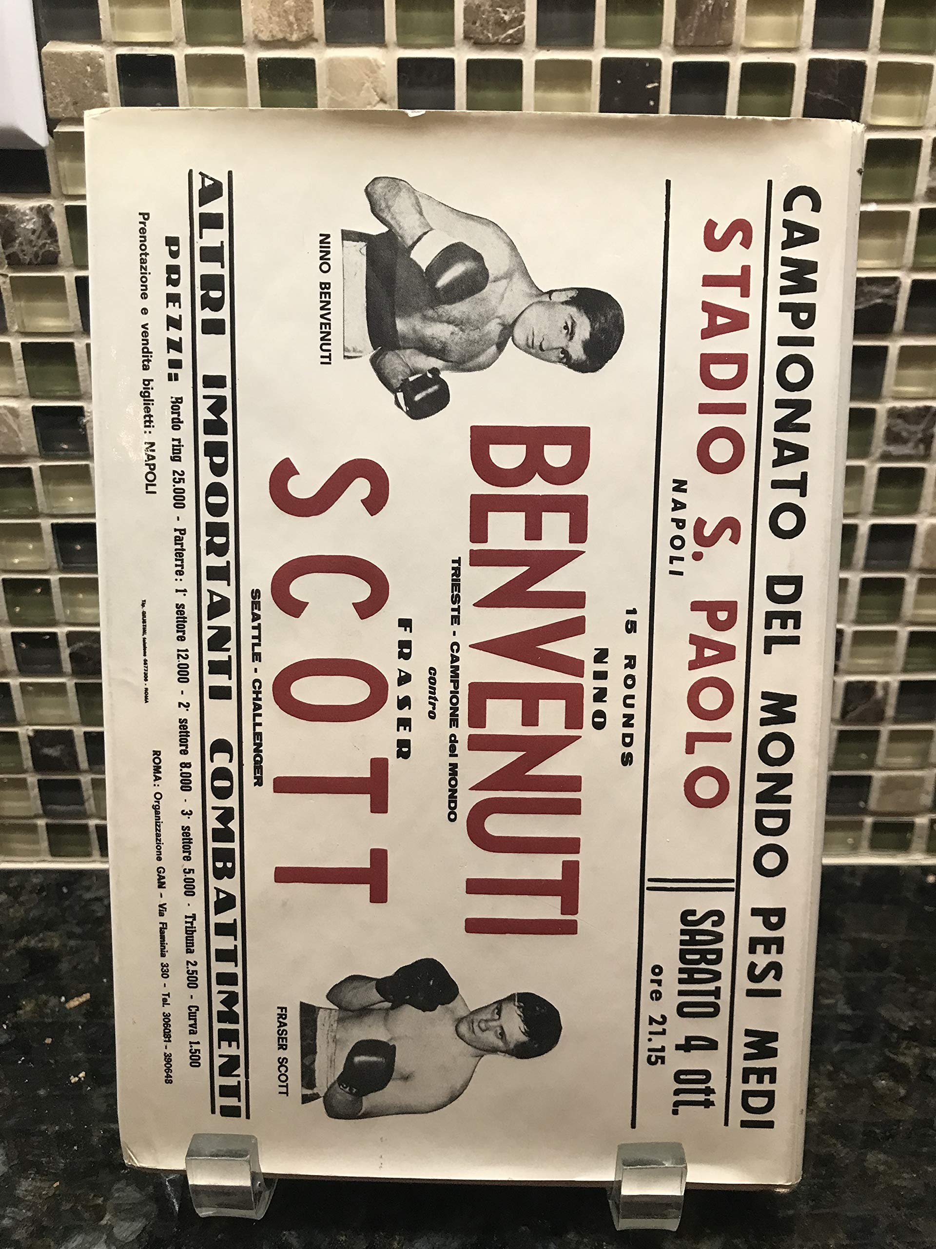 Weigh-in;: The selling of a middleweight