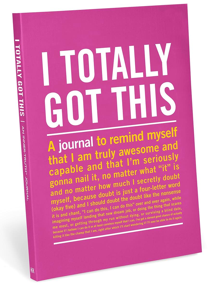 Knock Knock I Totally Got This Inner-Truth Journal