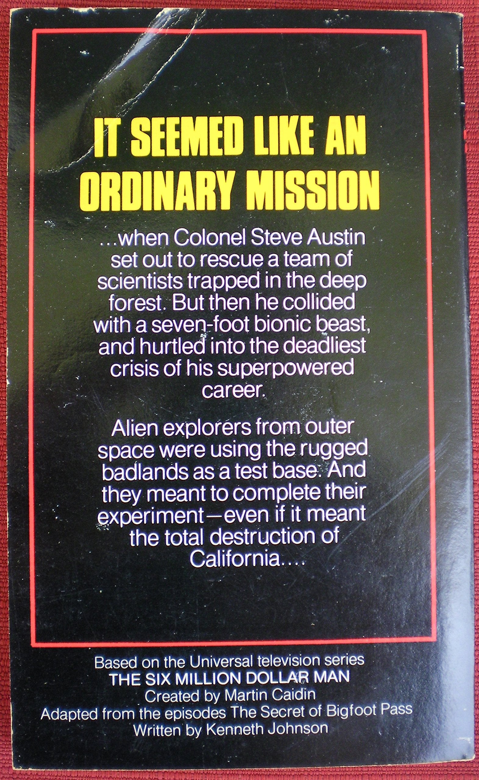 Six Million Dollar Man: The Secret of Bigfoot Pass