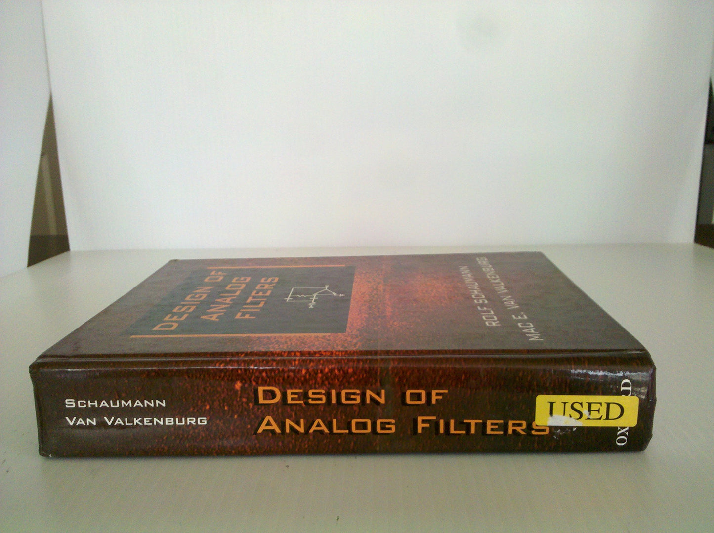 Design of Analog Filters by Schaumann, Rolf