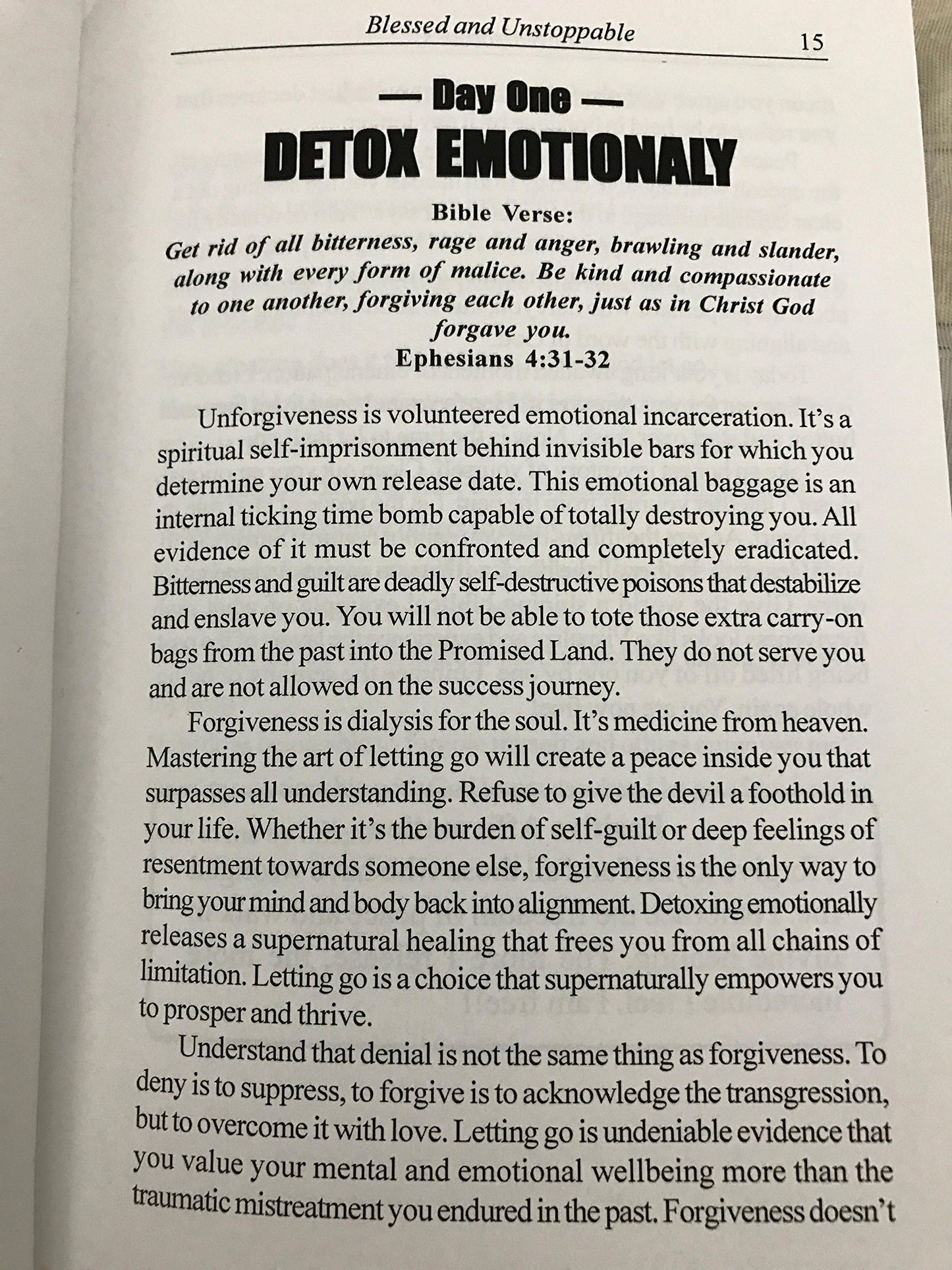 Blessed And Unstoppable: Your Blueprint For Success by Billy