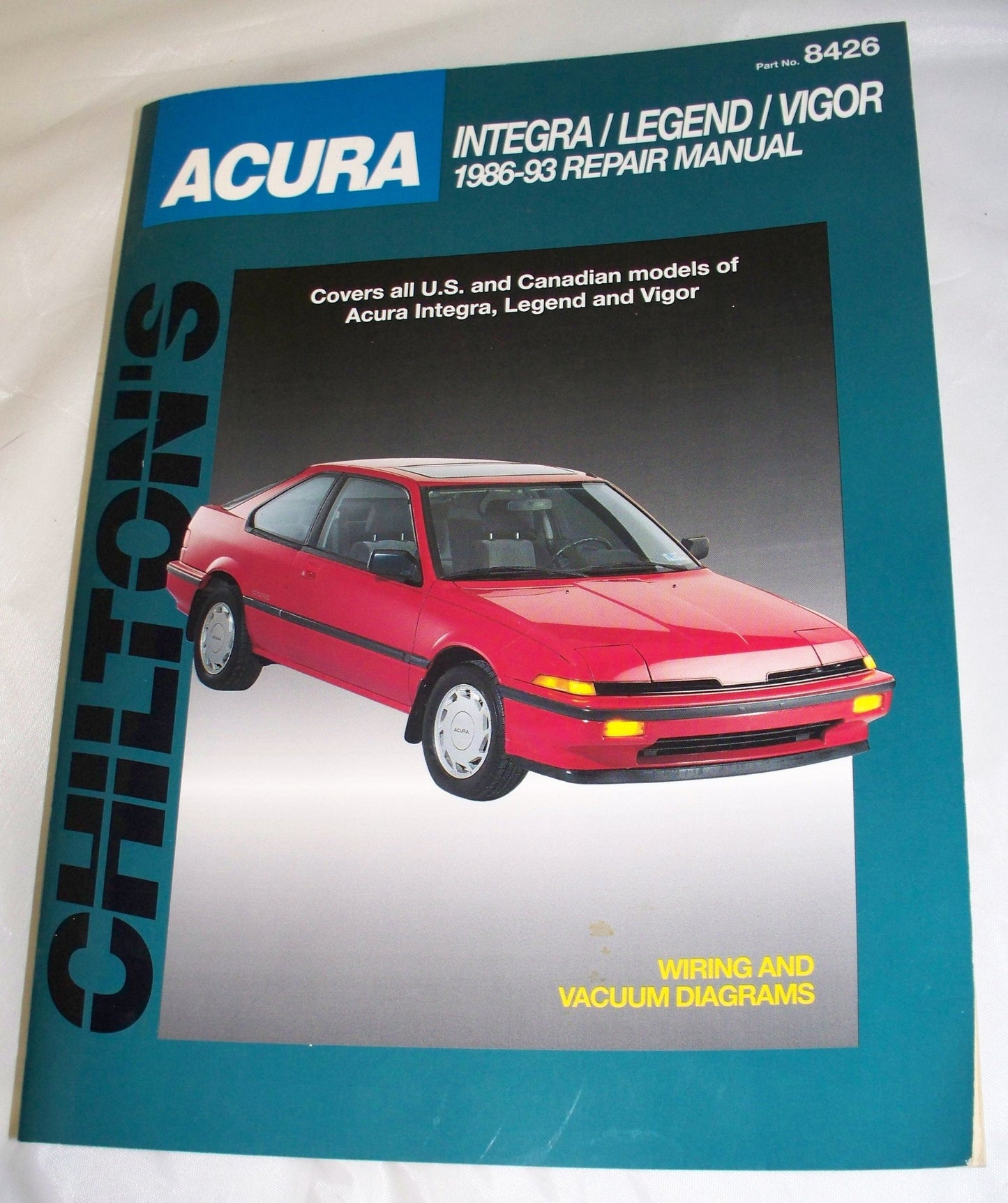 Acura Coupes and Sedans, 1986-93 (Chilton Total Car Care Series Manuals)