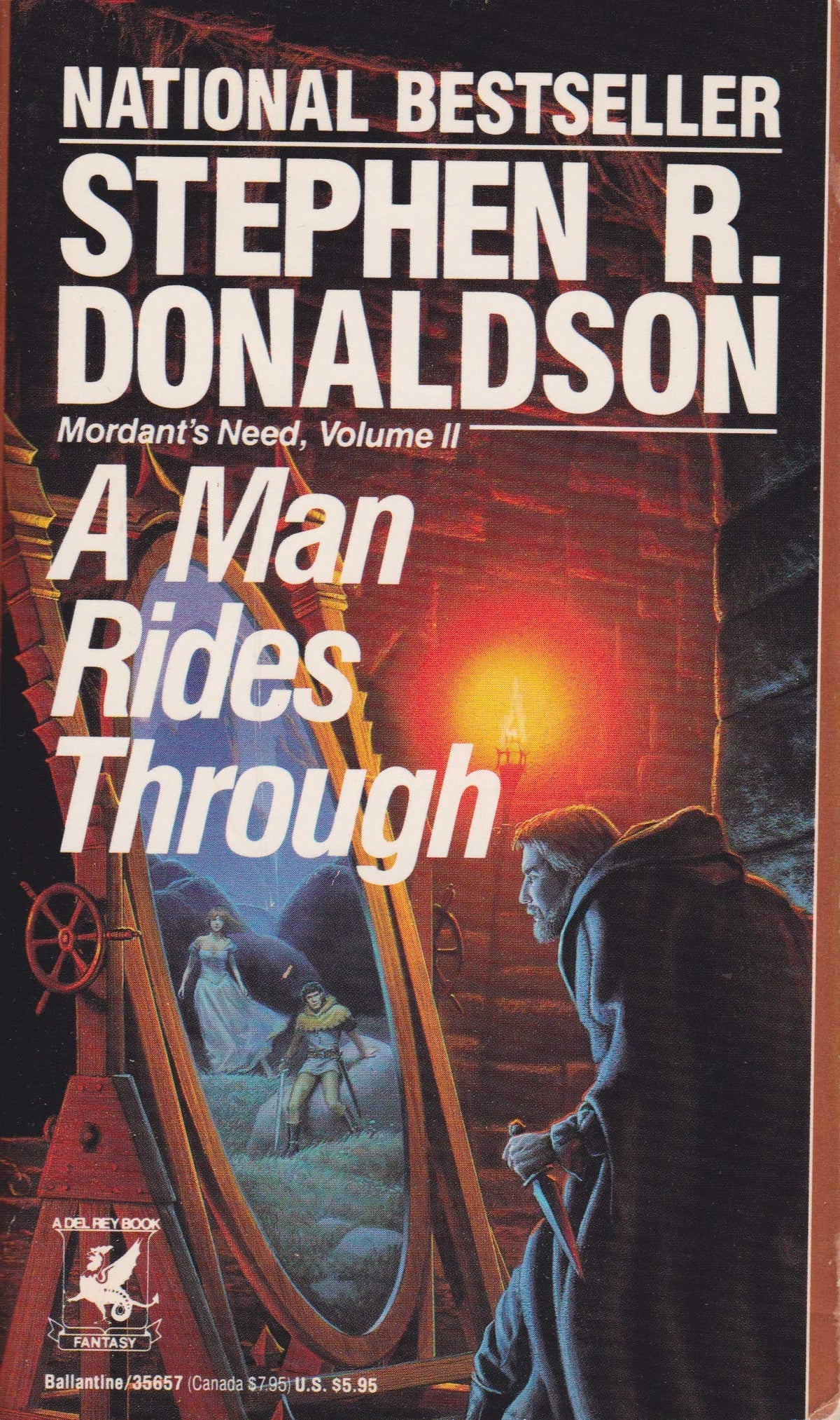 A Man Rides Through
