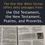 The One Year Pray for America Bible, NLT (Paperback) - Inspirational Daily Bible with Non-Partisan Prayer Prompts