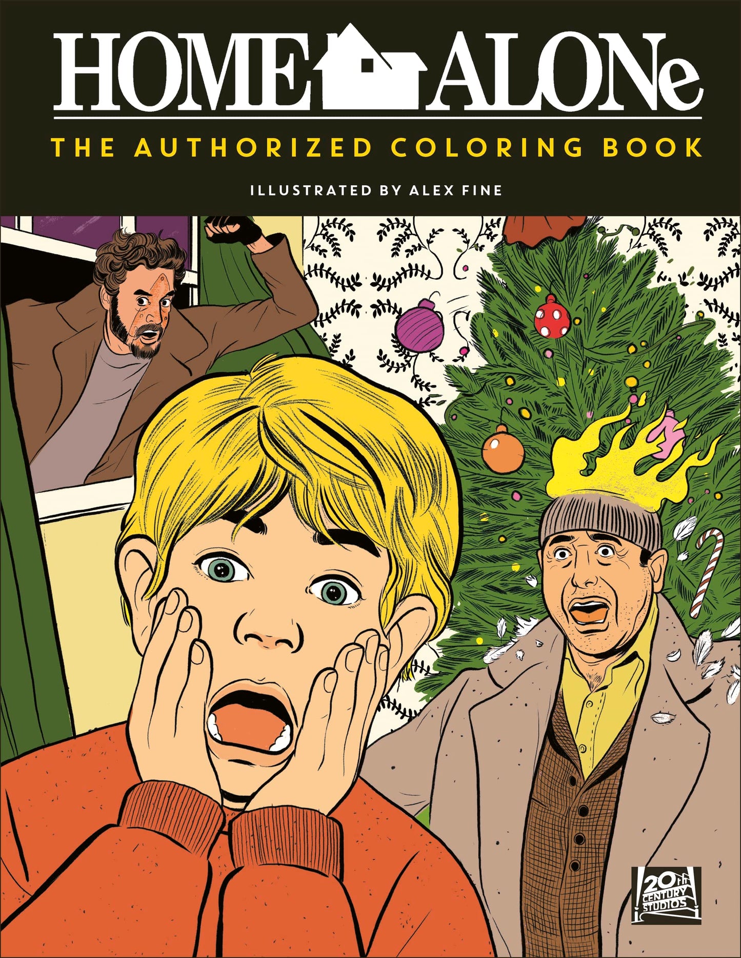 Home Alone: The Authorized Coloring Book by Twentieth Centur