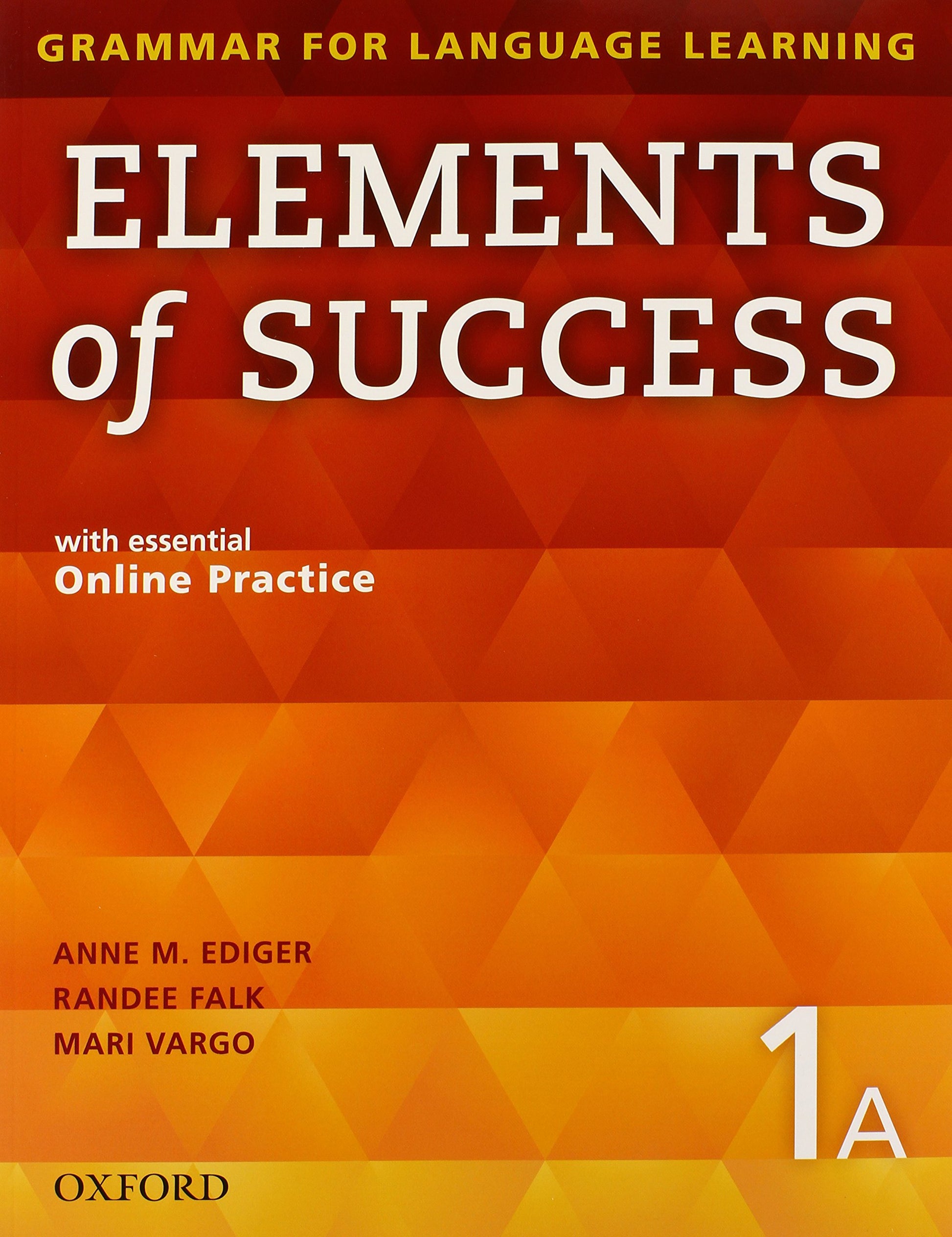 Elements of Success Student Book 1A