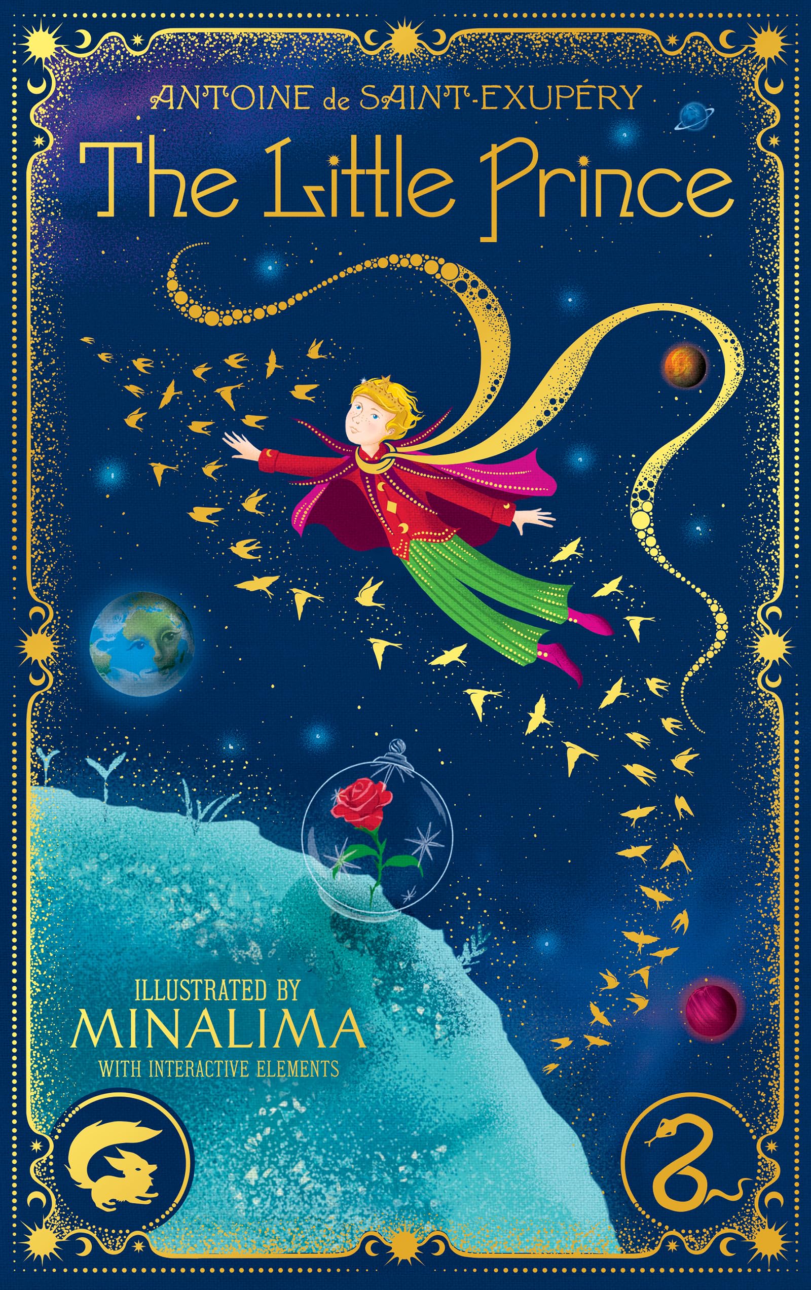 The Little Prince (MinaLima Edition): Includes 8 Pop-Off-the-Page Interactive Elements and Full-Color Illustrations