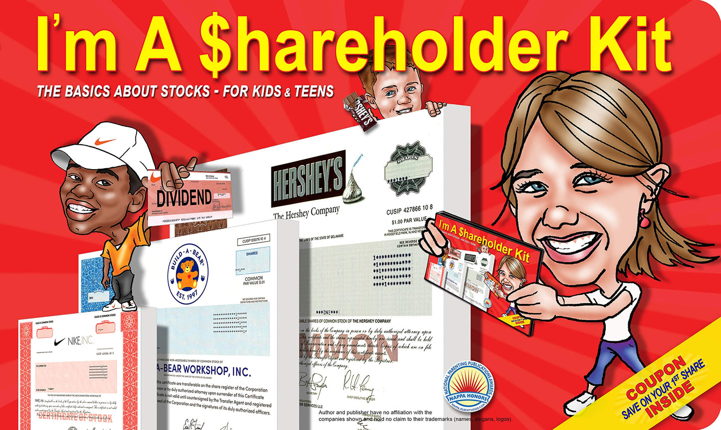 I'm A Shareholder Kit: The Basics About Stocks - For Kids/Teens