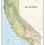 National Geographic California Wall Map - Laminated (33.5 x 40.5 in) (National Geographic Reference Map)