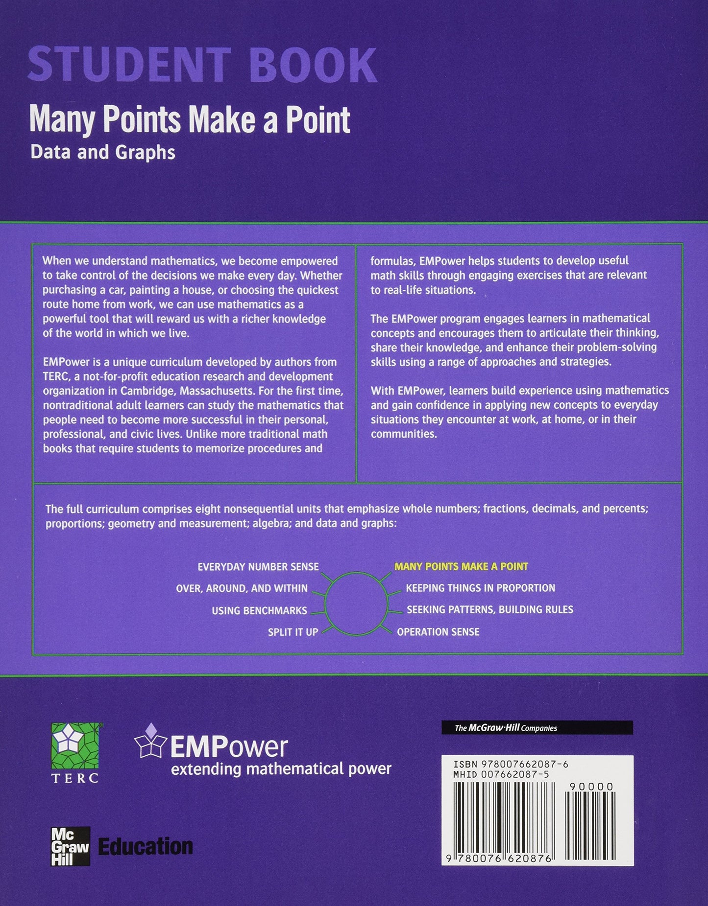 EMPower Math, Many Points Make a Point: Data and Graphs, Student Edition