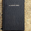 French Bible Segond 1910 Black Hardcover Handheld Size Red