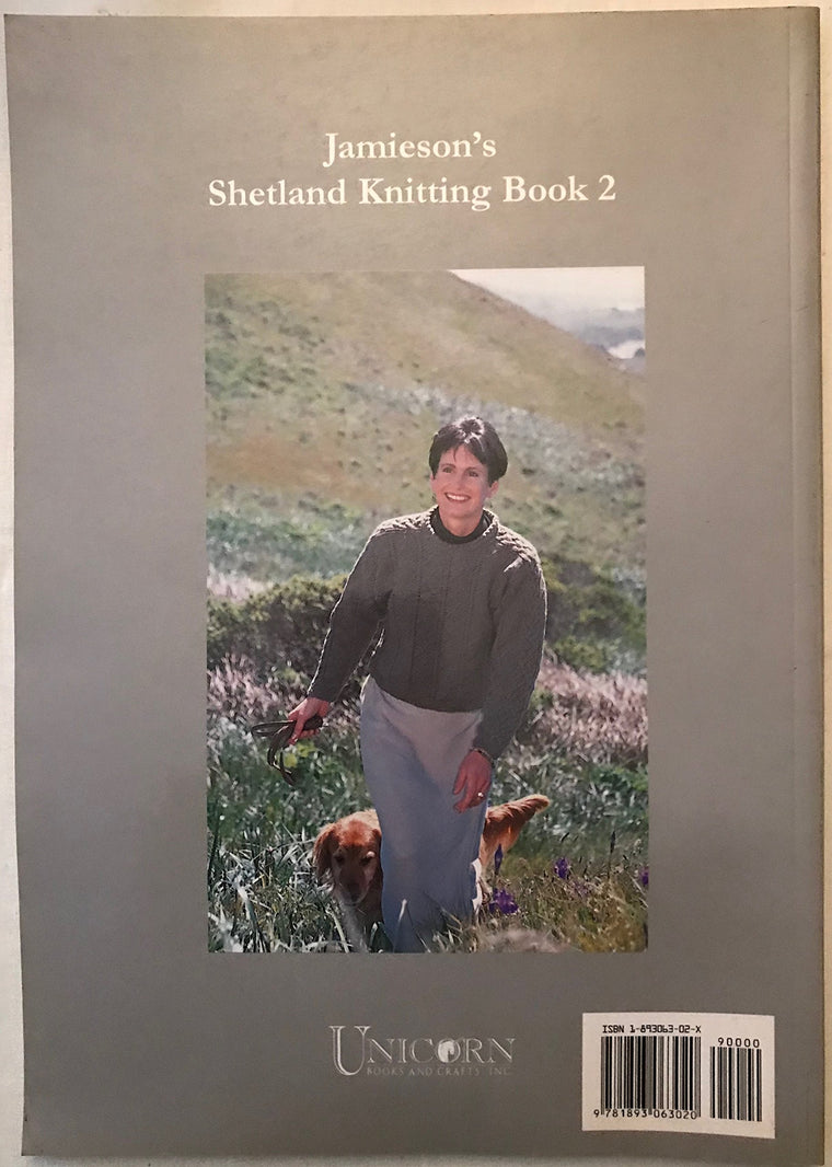 Jamieson's Shetland Knitting Book 2 — back cover