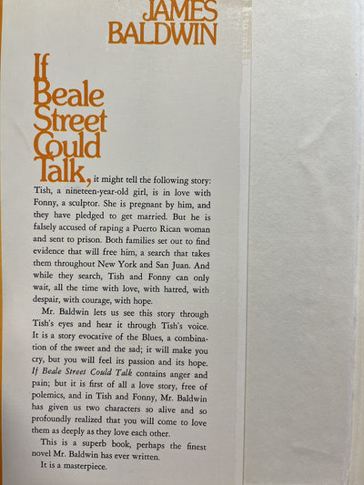 If Beale Street Could Talk by James Baldwin