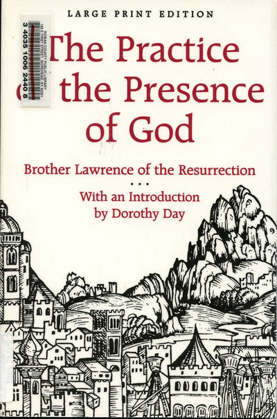 The Practice of the Presence of God (Walker Large Print Books)