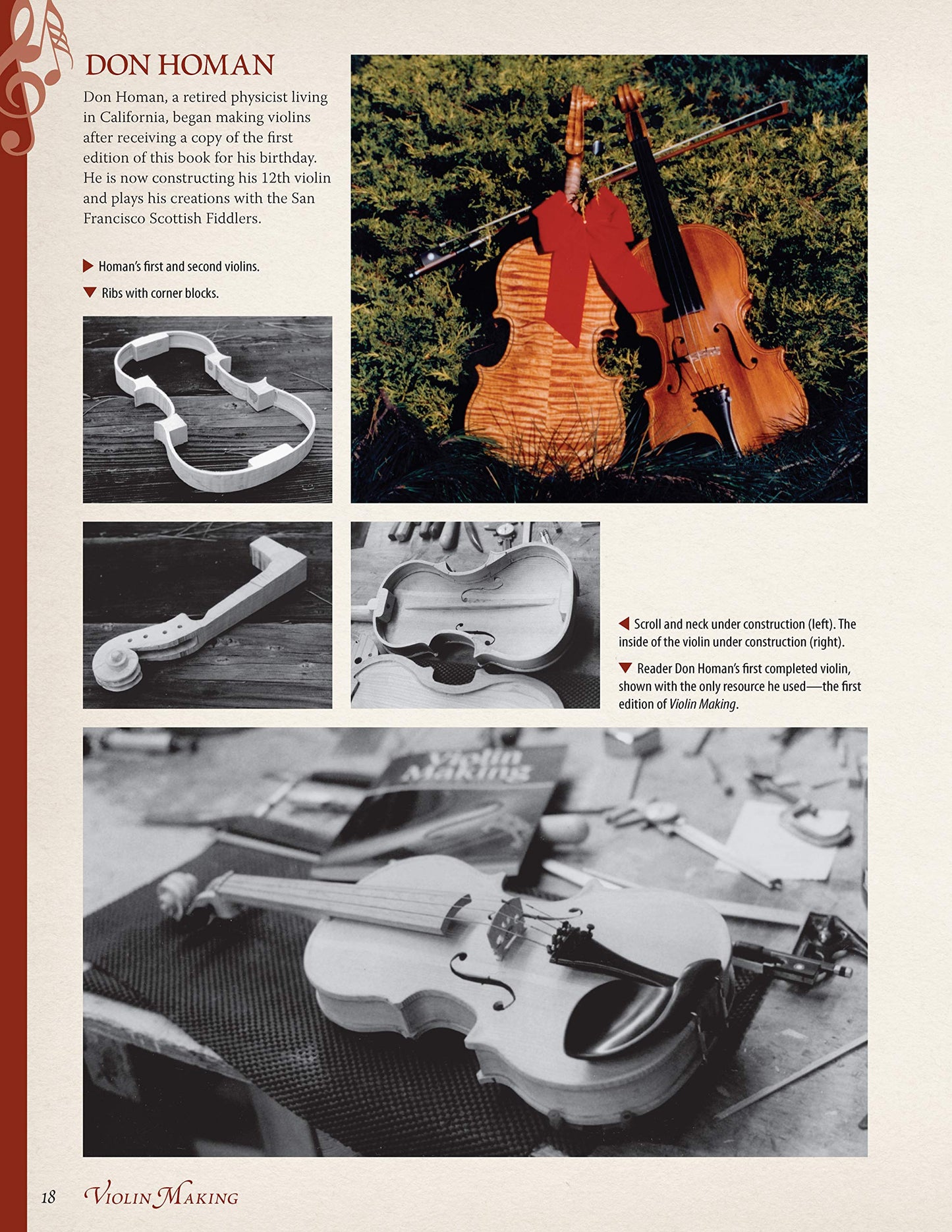 Violin Making, Second Edition Revised and Expanded: An Illustrated Guide for the Amateur (Fox Chapel Publishing)