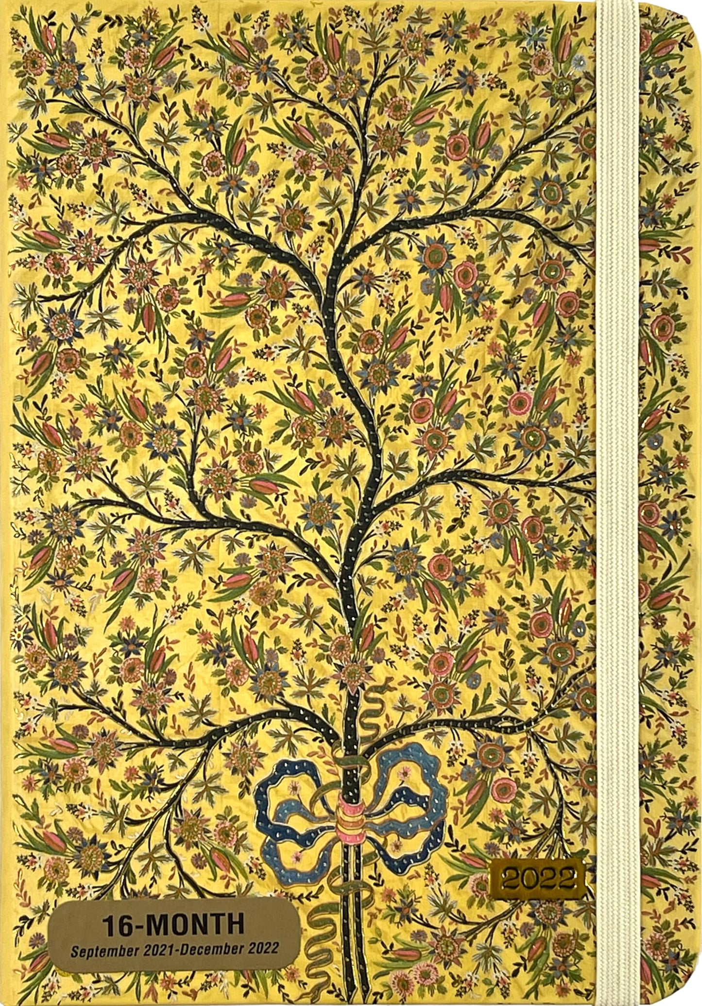 2022 Silk Tree of Life Weekly Planner (16-Month Engagement Calendar) (English and Russian Edition)