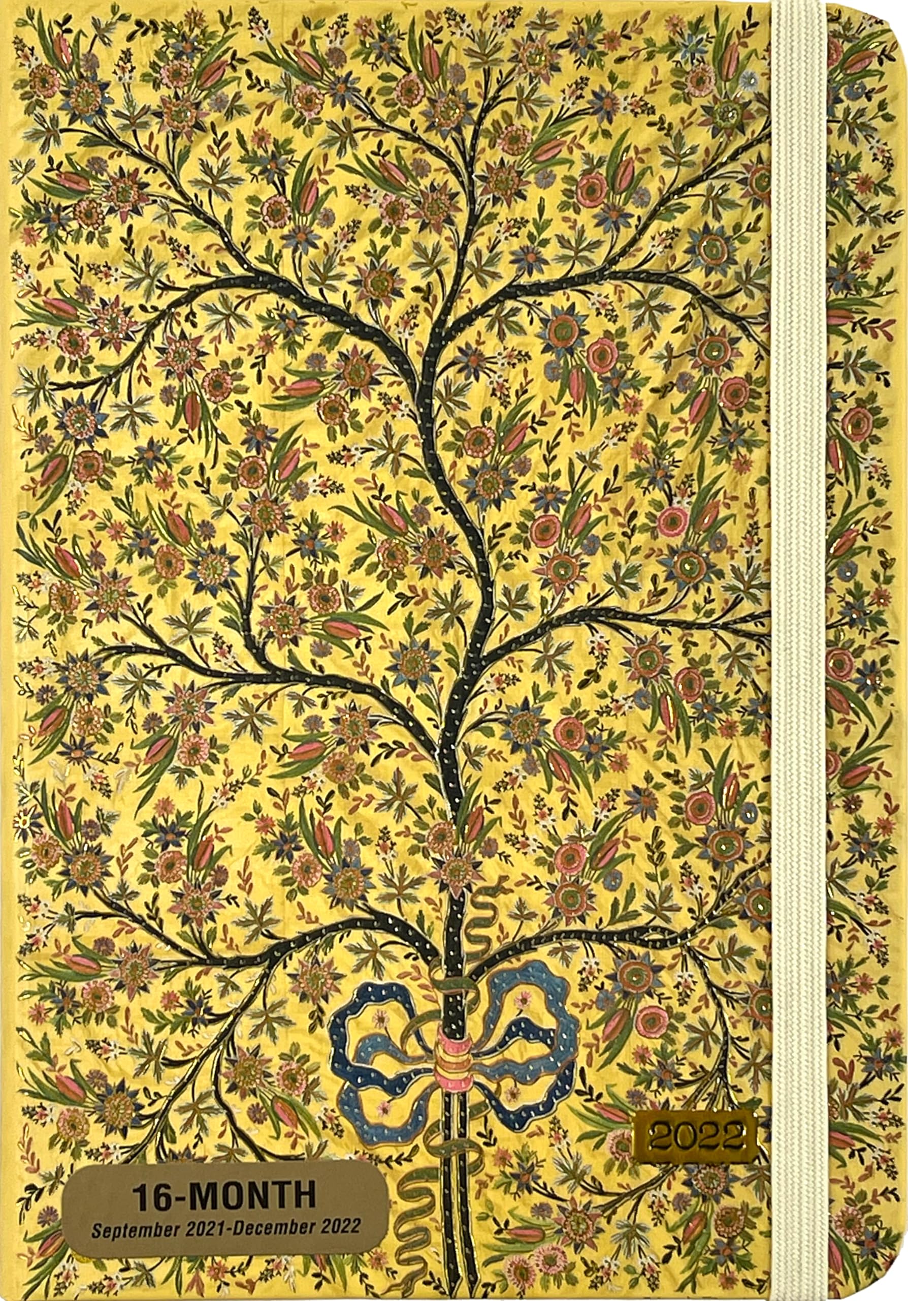 2022 Silk Tree of Life Weekly Planner (16-Month Engagement Calendar) (English and Russian Edition)