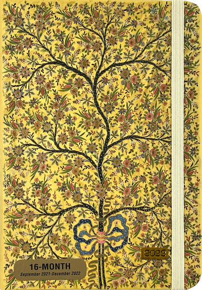 2022 Silk Tree of Life Weekly Planner (16-Month Engagement Calendar) (English and Russian Edition)