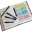 G.T. Luscombe Company, Inc. Zebrite Bible Marking Kit  No Bleed Pigmented Ink  No Fading or Smearing  Double Ended Highlighters, Note Pen & Books of the Bible Ruler/Bookmark (Set of 5 + Ruler)