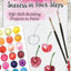 Watercolor Success in Four Steps: 150 Skill-Building Projects to Paint (Design Originals) Learn Watercolor Painting Step-by-Step for Beginners with Easy Techniques and Simple Lessons