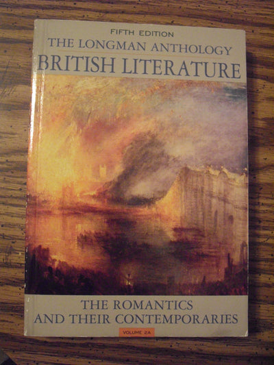 Longman Anthology of British Literature, The: The Romantics