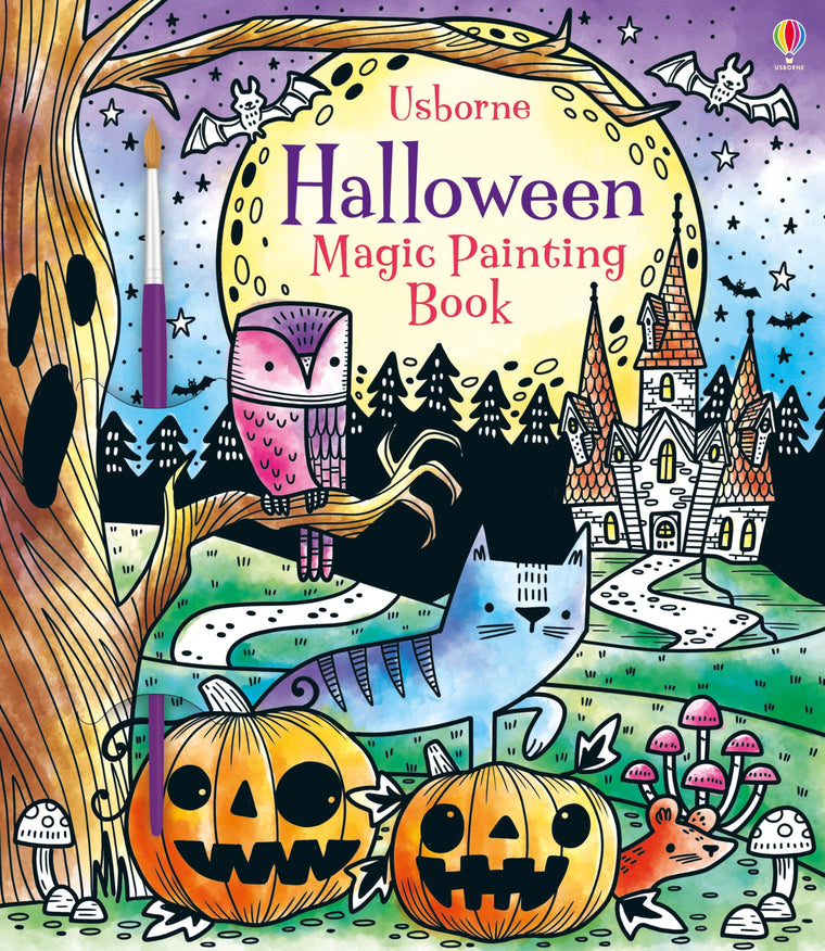 Halloween Magic Painting Book: A Spooktacular Halloween Activity Book for Kids with Magical Watercolor Fun, Perfect for Fall 2024, Unleash Your Childs Creativity! (Magic Painting Books)
