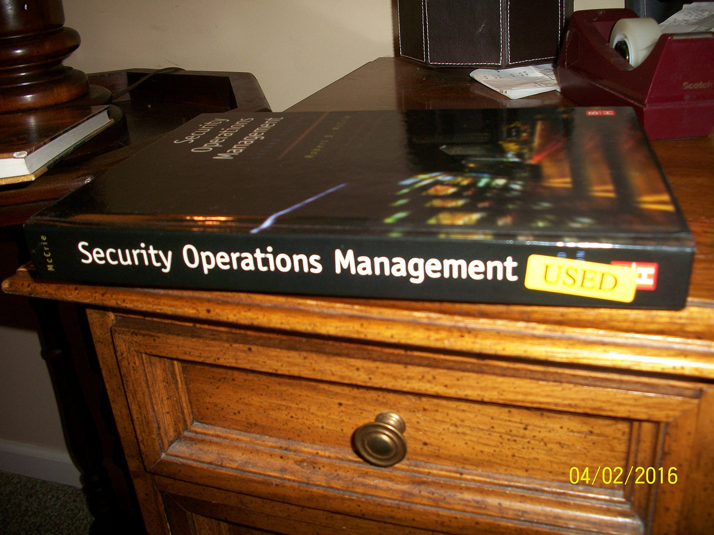 Security Operations Management by McCrie Professor & Chair J