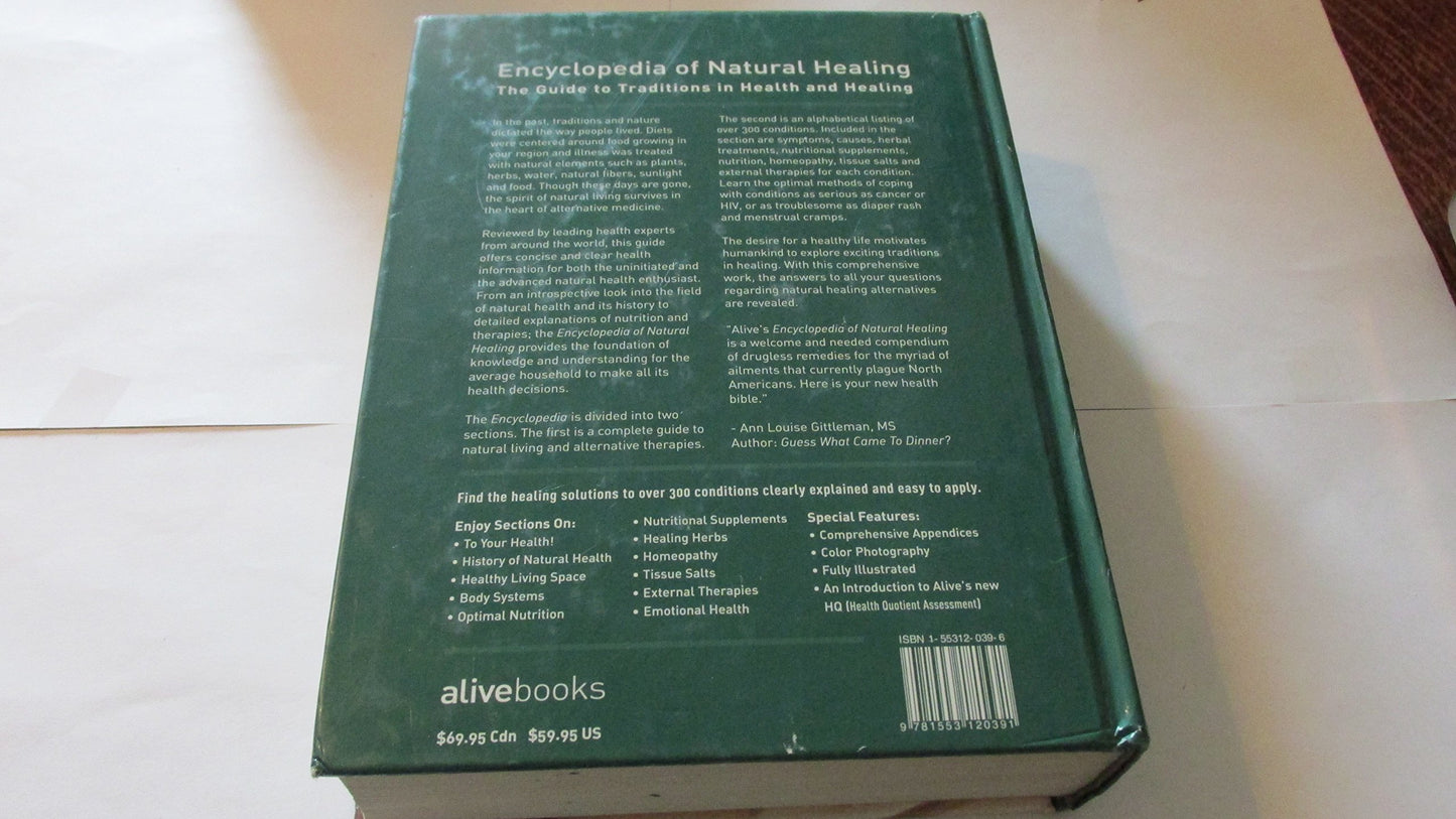Encyclopedia of Natural Healing: The Authoritative Reference