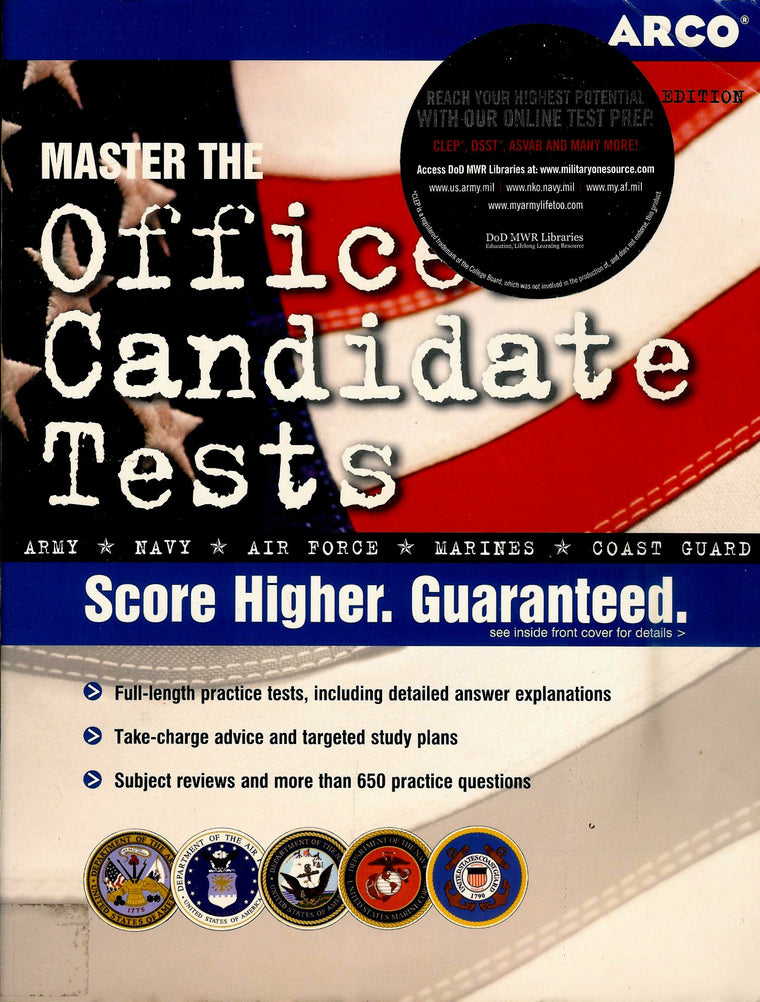 Officer Candidate Tests, 7th Edition