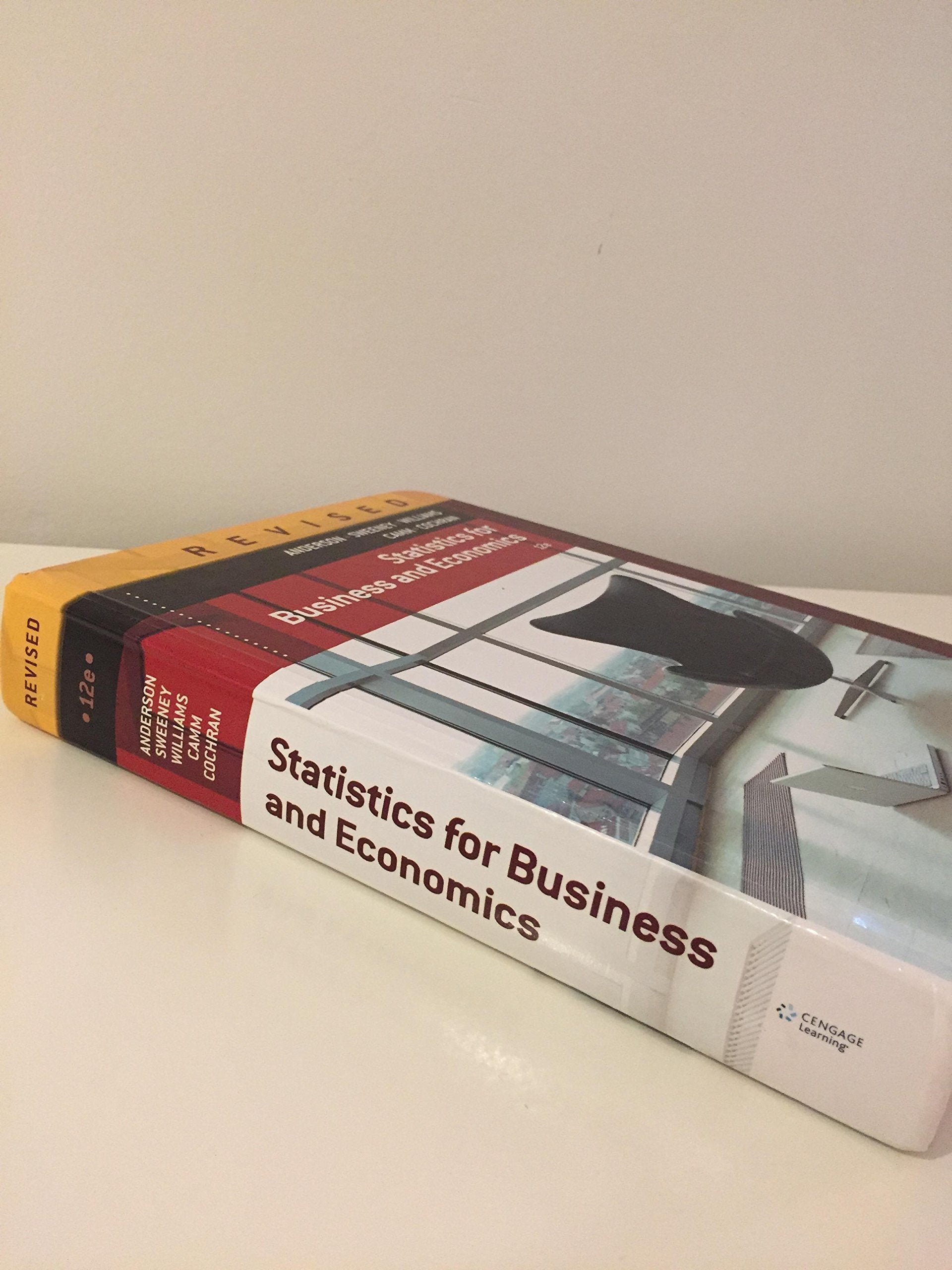 Statistics for Business and Economics