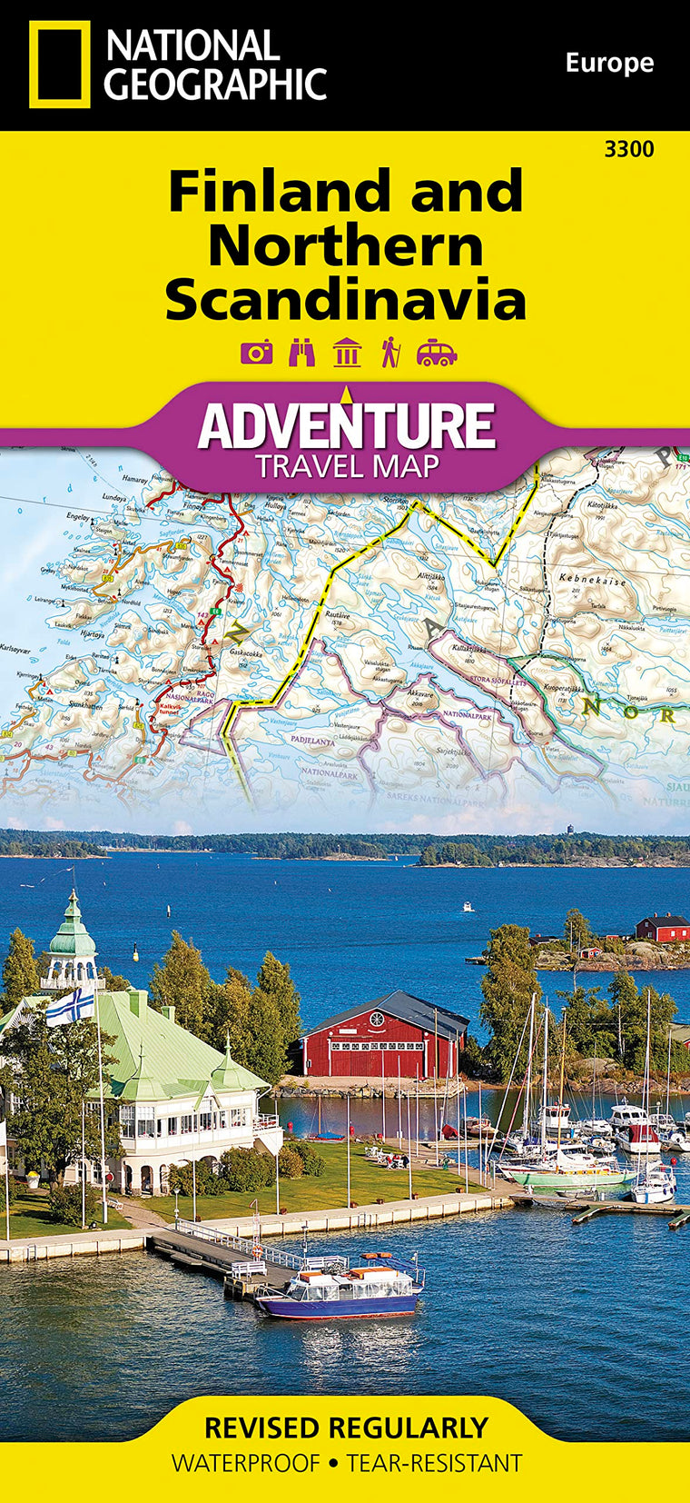Finland and Northern Scandinavia Map (National Geographic Adventure Map, 3300)