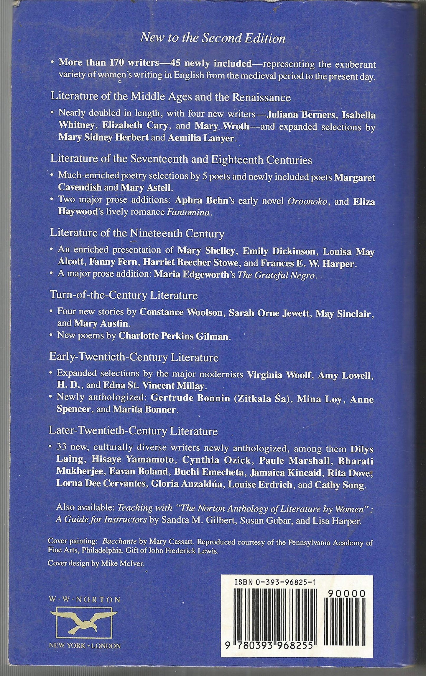 The Norton Anthology of Literature by Women: The Traditions in English