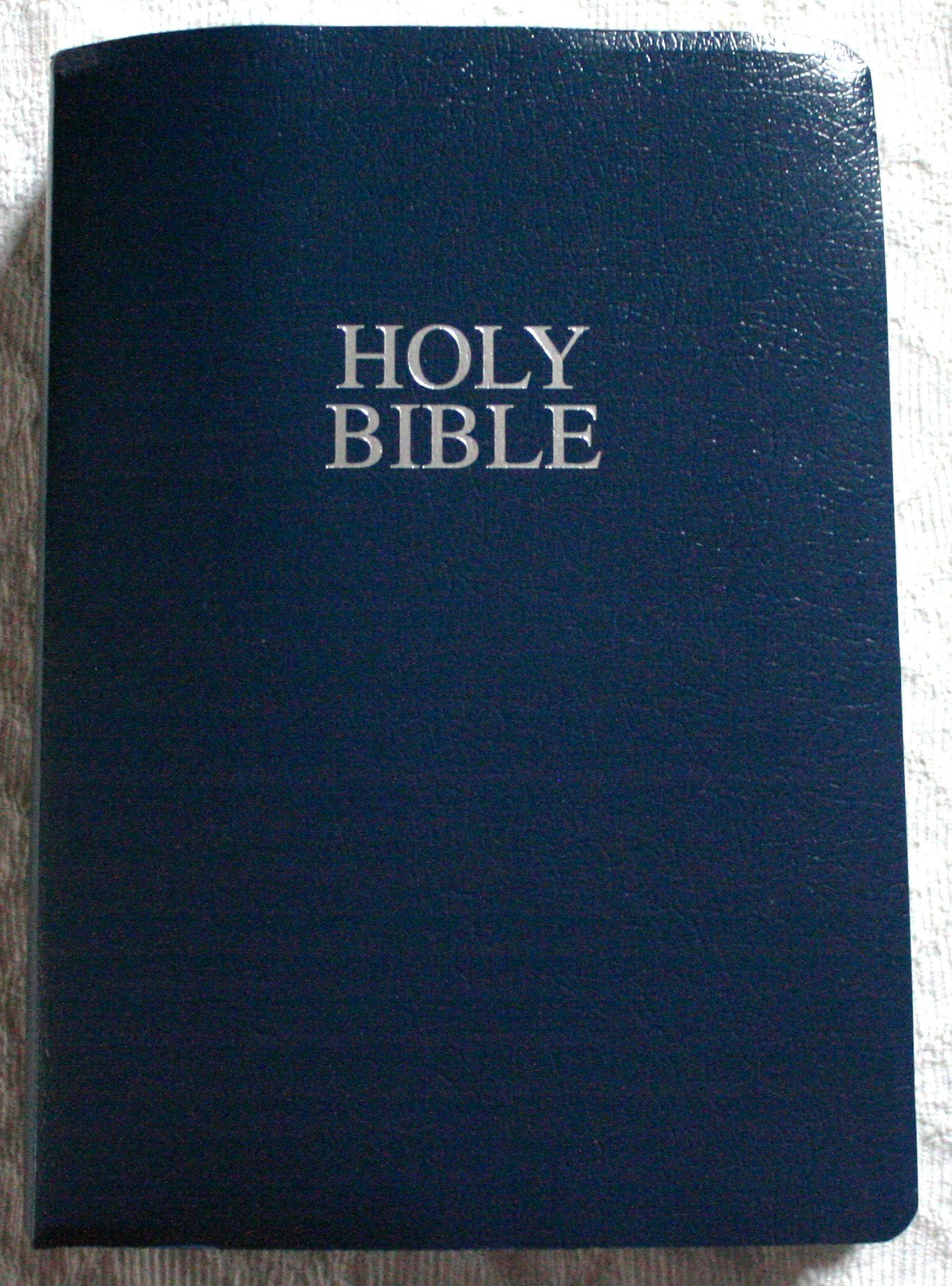 NIV Giant Print Reference Bible, Navy by Zondervan