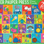PETER PAUPER PRESS The Alphabet Jumbo Floor Puzzle - Fun and Educational Puzzle with Upper and Lowercase Letters, First Words and Pictures. (24 Pieces) (36 inches Wide x 24 inches high)