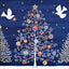 Doves of the Season Deluxe Boxed Holiday Cards (20 cards, 21 self-sealing envelopes)