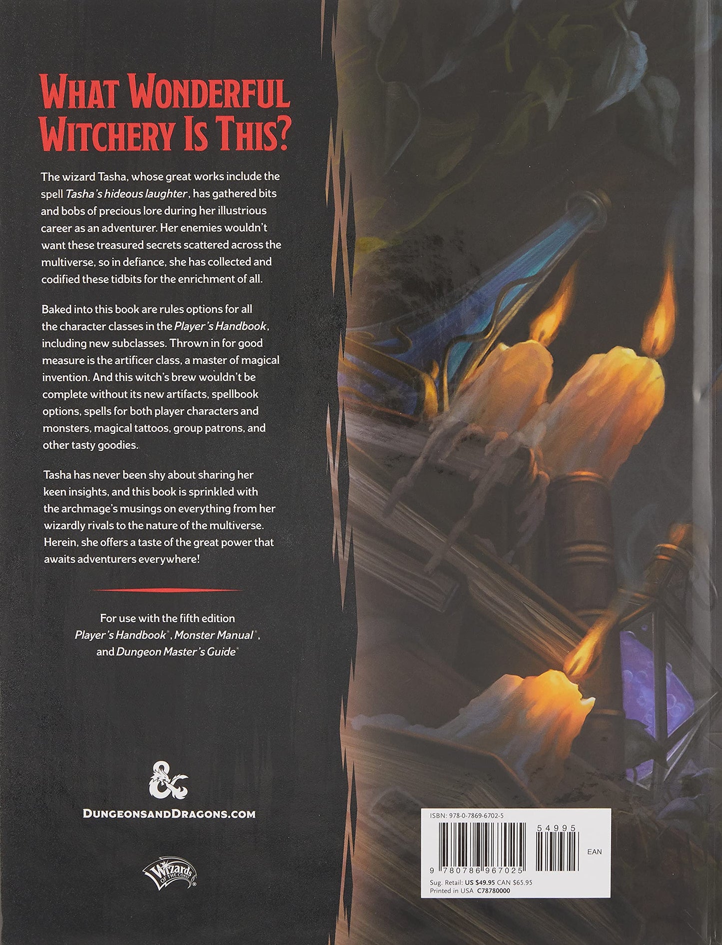 Dungeons & Dragons Tasha's Cauldron of Everything (D&D Rules Expansion)