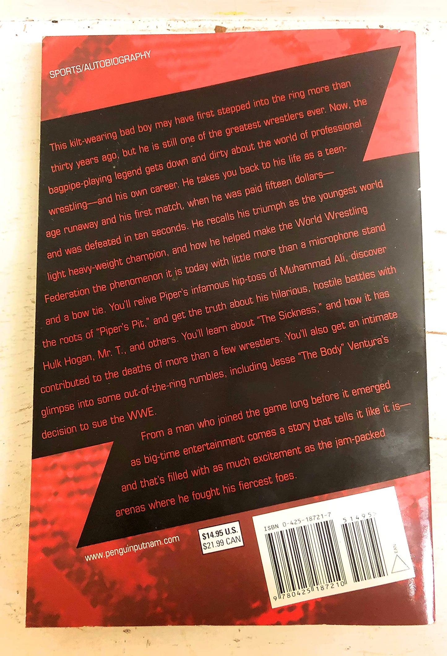 In The Pit With Piper by Rowdy Roddy Piper