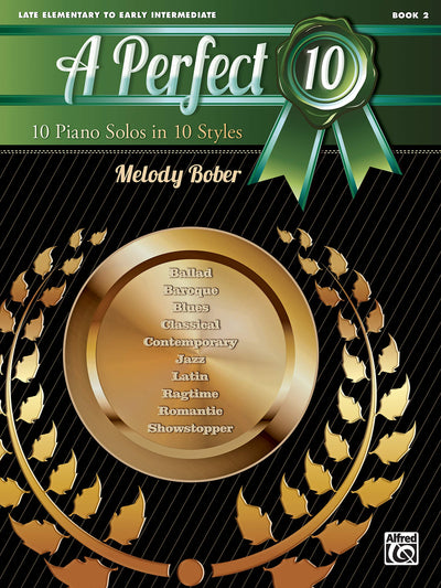 A Perfect 10, Bk 2: 10 Piano Solos in 10 Styles