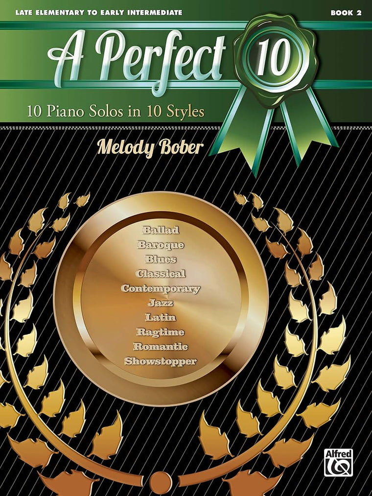 A Perfect 10, Bk 2: 10 Piano Solos in 10 Styles