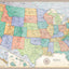 Rand McNally Classic Edition U.S. Wall Map - Laminated Rolled