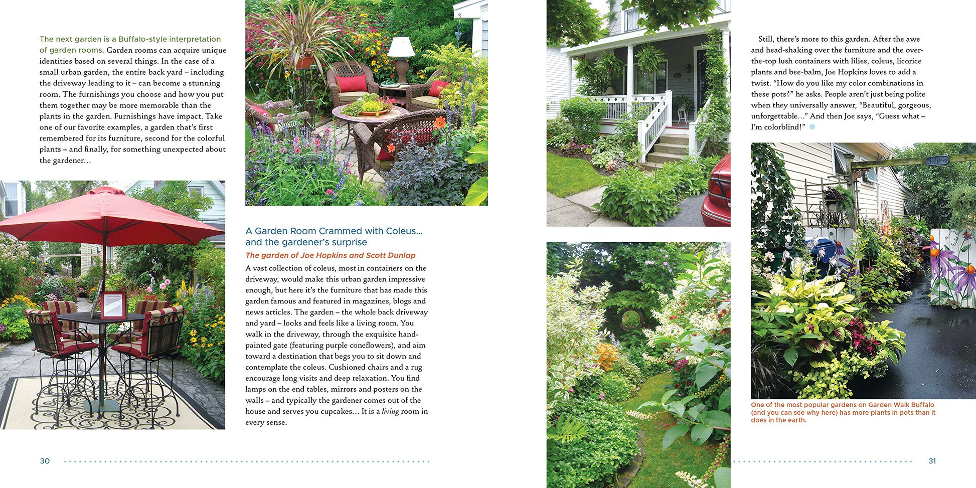 Buffalo-Style Gardens: Create a Quirky, One-of-a-Kind Private Garden with Eye-Catching Designs